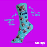 Calcetines  Gato + nombre
