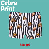 Boxer Cebra Print