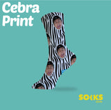 Calcetines Cebra Print
